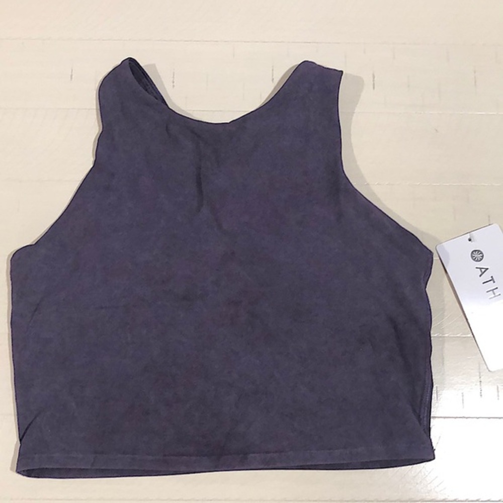Athleta Sports bra, D-DD Conscious Garment Dye Crop, XS, NWT
